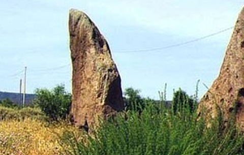 Sant'Antioco, Menhir Su Para e Sa Mongia