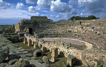 Pula, Monumenti romani di Nora