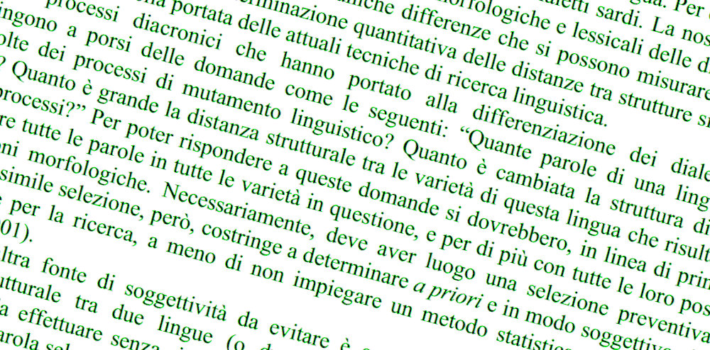 Limba sarda comuna: una lingua realmente esistente